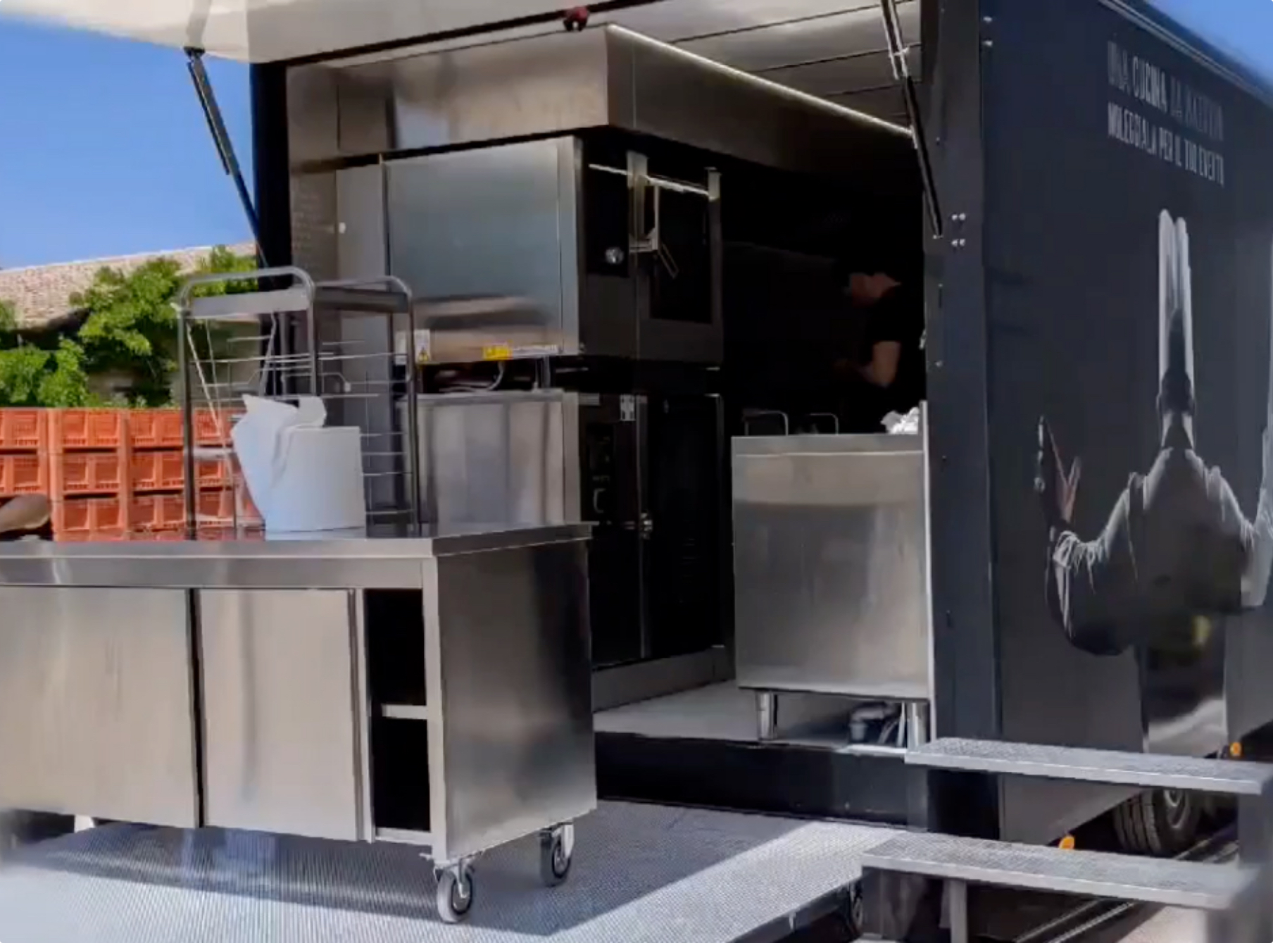 Venere Nera fa tappa nella nostra azienda